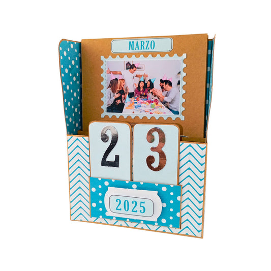 kit calendario de fotos PERSONALIZADO REF. CALENDFOTOPERS_0002_ESP en ESPAÑOL