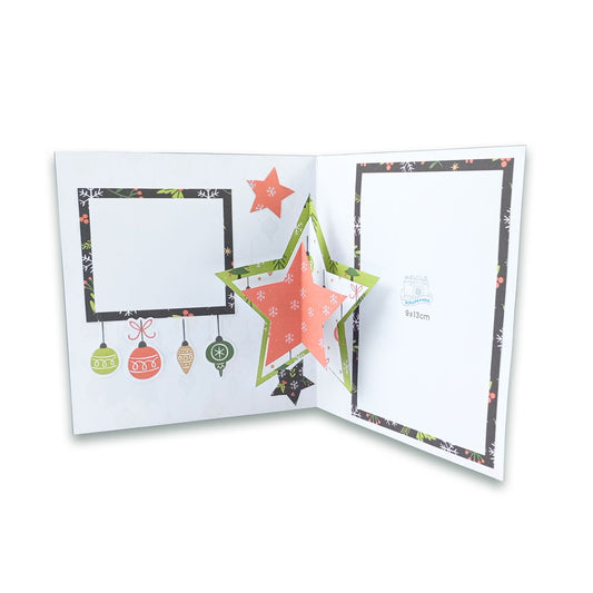 kit DIY TARJETAS NAVIDAD pop-up ESTRELLAS/ TARGETES NADAL pop-up ESTRELLES