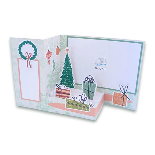kit DIY TARJETAS NAVIDAD pop-up PAISAJE/ TARGETES NADAL pop-up PAISATGE