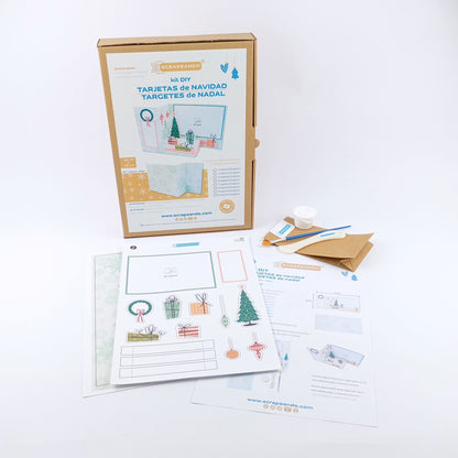kit TARJETA NAVIDAD pop-up PAISAJE/ kit TARGETA NADAL pop-up PAISATGE  ref. TARNAV_0005