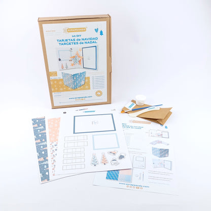 kit TARJETA NAVIDAD pop-up ESTRELLAS/ kit TARGETA NADAL pop-up ESTRELLES  ref. TARNAV_0002