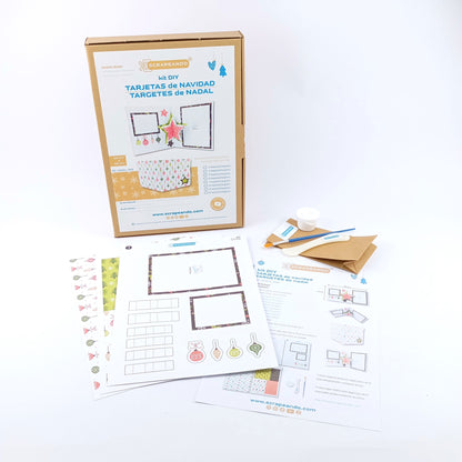 kit TARJETA NAVIDAD pop-up ESTRELLAS/ kit TARGETA NADAL pop-up ESTRELLES  ref. TARNAV_0001