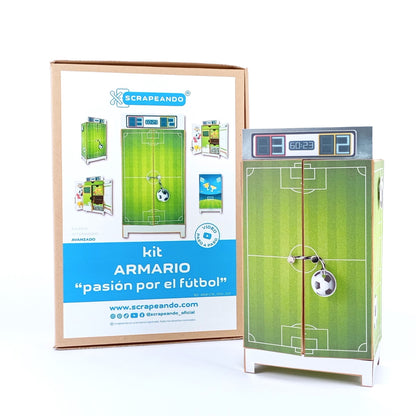 kit armario "Pasión por el fútbol" REF. ARMFUTB_0001_ESP en ESPAÑOL
