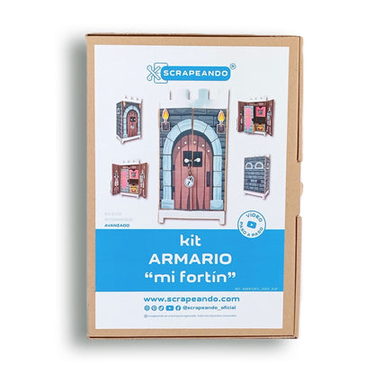 kit armario "mi fortín" REF. ARMFORTI_0001_ESP en ESPAÑOL