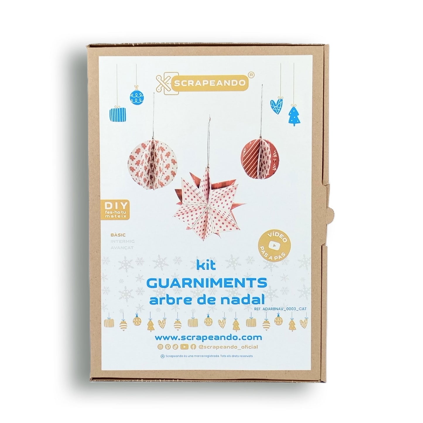 kit guarniments arbre de Nadal   ref. ADARBNAV_0003_CAT en CATALÀ