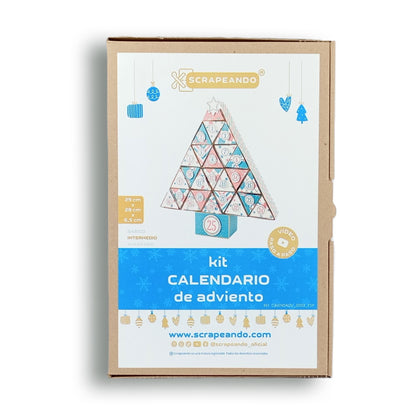 kit calendario de Adviento  ref. CALENDADV_0002_ESP en ESPAÑOL