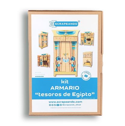 kit armario "Tesoros de Egipto"  REF. ARMEGIP_0001_ESP en ESPAÑOL