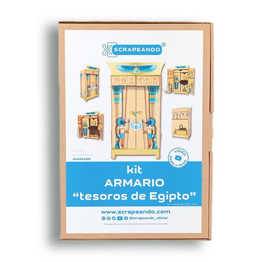 kit armario "Tesoros de Egipto"  REF. ARMEGIP_0001_ESP en ESPAÑOL