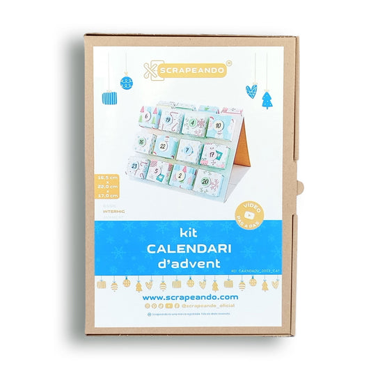 kit calendari d'Advent  ref. CALENDADV_0003_CAT en CATALÀ