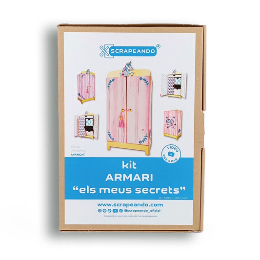 kit armari "els meus secrets" REF. ARMSEC_0001_CAT en CATALÀ