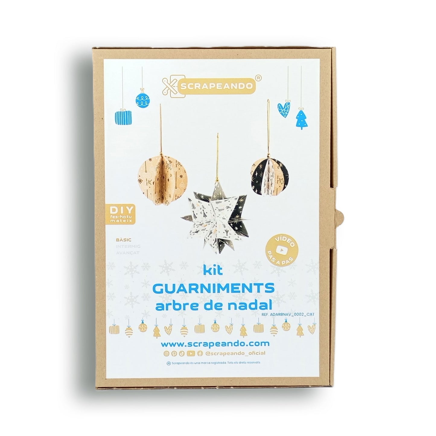 kit guarniments arbre de Nadal   ref. ADARBNAV_0002_CAT en CATALÀ