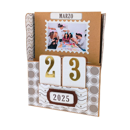 kit calendario de fotos PERSONALIZABLE  REF. CALENDFOTOPERS_0001_ESP en ESPAÑOL