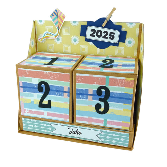 kit calendario CUBOS ref. CALENDCUB_0001_ESP en ESPAÑOL