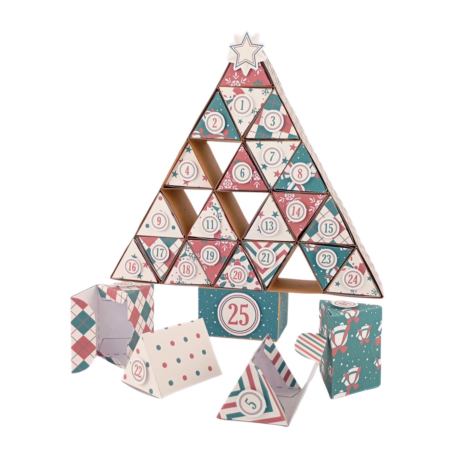 kit calendario de Adviento  ref. CALENDADV_0002_ESP en ESPAÑOL