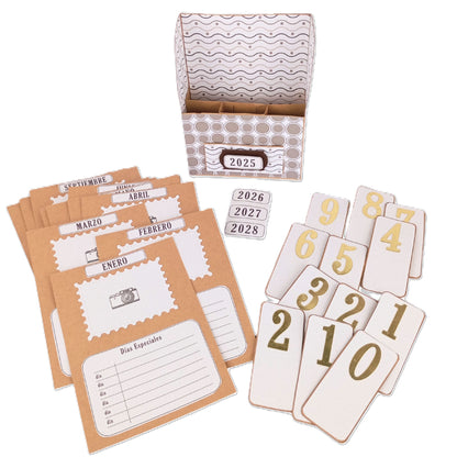 kit calendario fotos REF. CALENDFOTOS_0001_ESP en ESPAÑOL
