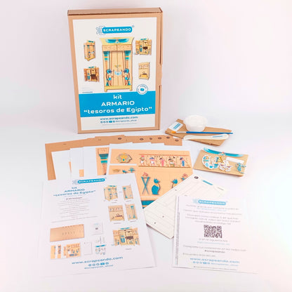 kit armario "Tesoros de Egipto"  REF. ARMEGIP_0001_ESP en ESPAÑOL