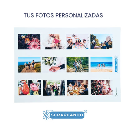 kit calendario de fotos PERSONALIZABLE  REF. CALENDFOTOPERS_0002_ESP en ESPAÑOL