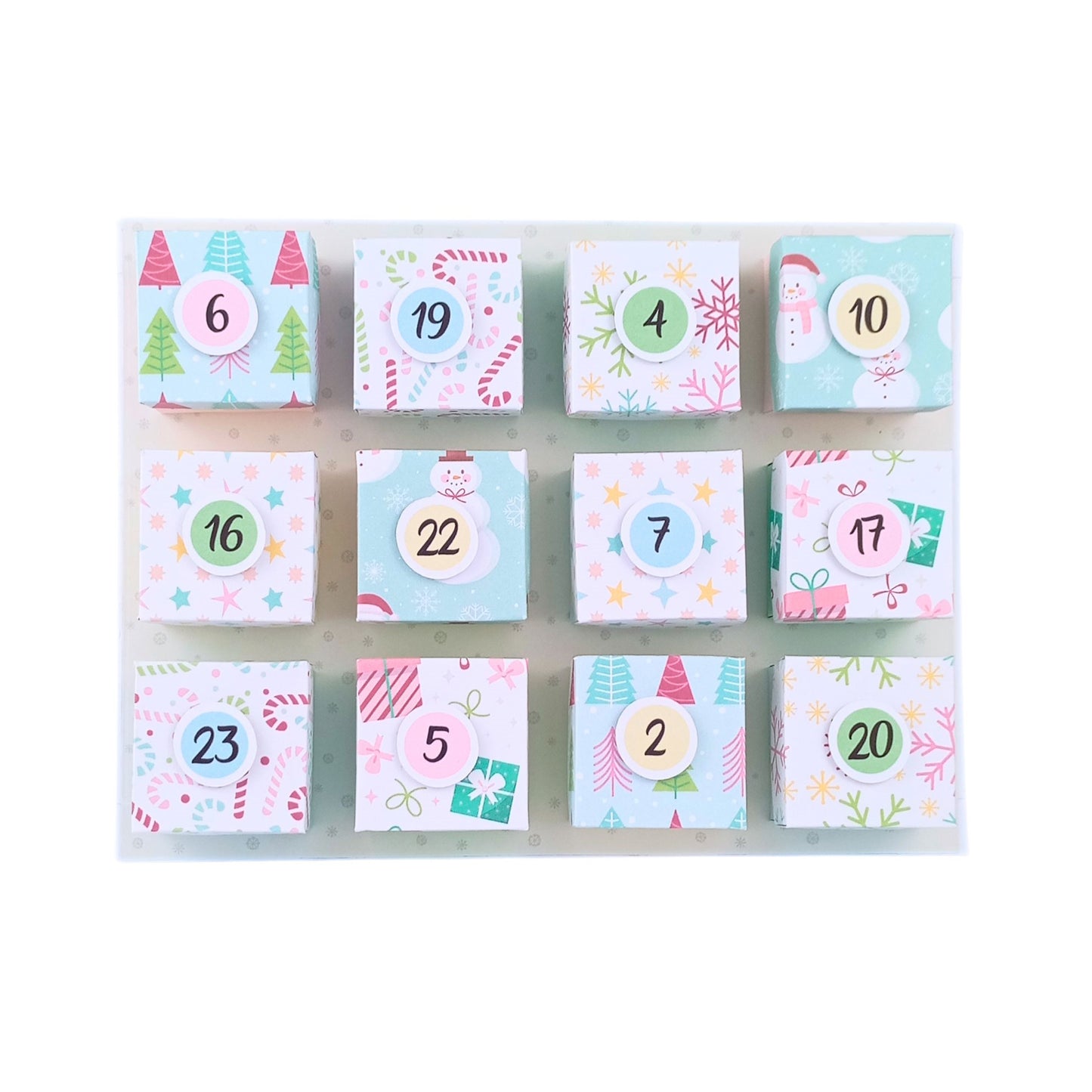 kit calendari d'Advent  ref. CALENDADV_0003_CAT en CATALÀ