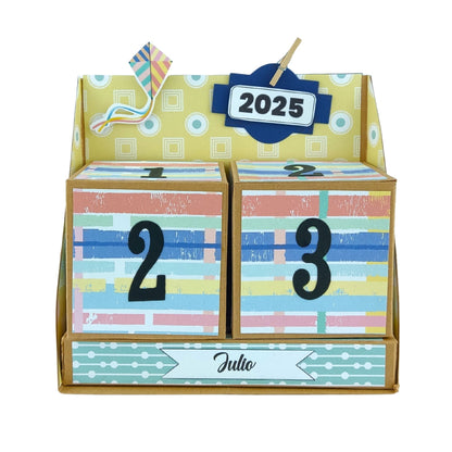 kit calendario CUBOS ref. CALENDCUB_0001_ESP en ESPAÑOL