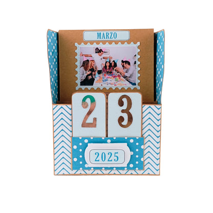 kit calendario de fotos PERSONALIZABLE  REF. CALENDFOTOPERS_0002_ESP en ESPAÑOL