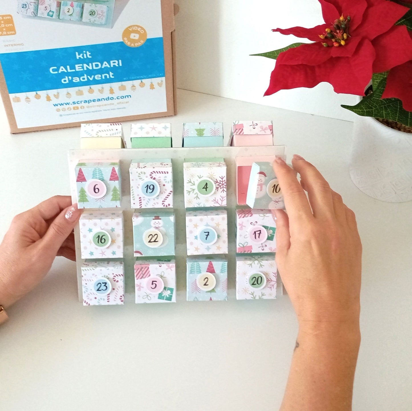 kit calendari d'Advent  ref. CALENDADV_0003_CAT en CATALÀ