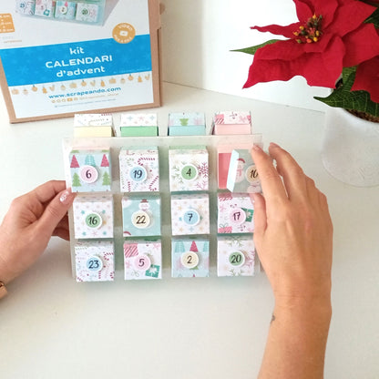 kit calendari d'Advent  ref. CALENDADV_0003_CAT en CATALÀ