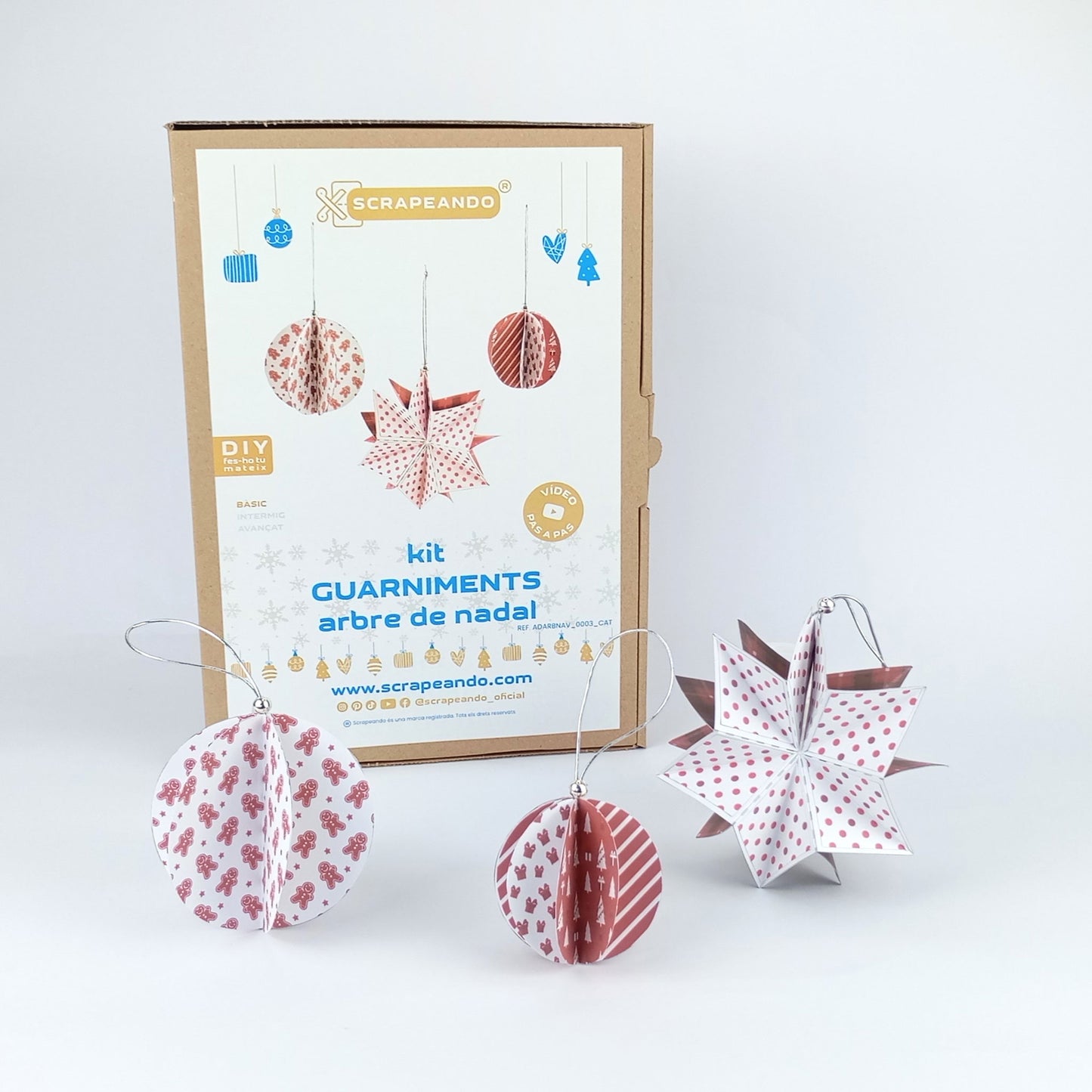 kit guarniments arbre de Nadal   ref. ADARBNAV_0003_CAT en CATALÀ