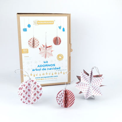 kit adornos árbol de Navidad   ref. ADARBNAV_0003_ESP en ESPAÑOL