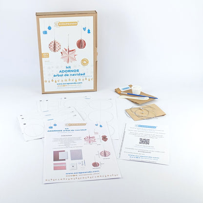 kit adornos árbol de Navidad   ref. ADARBNAV_0003_ESP en ESPAÑOL