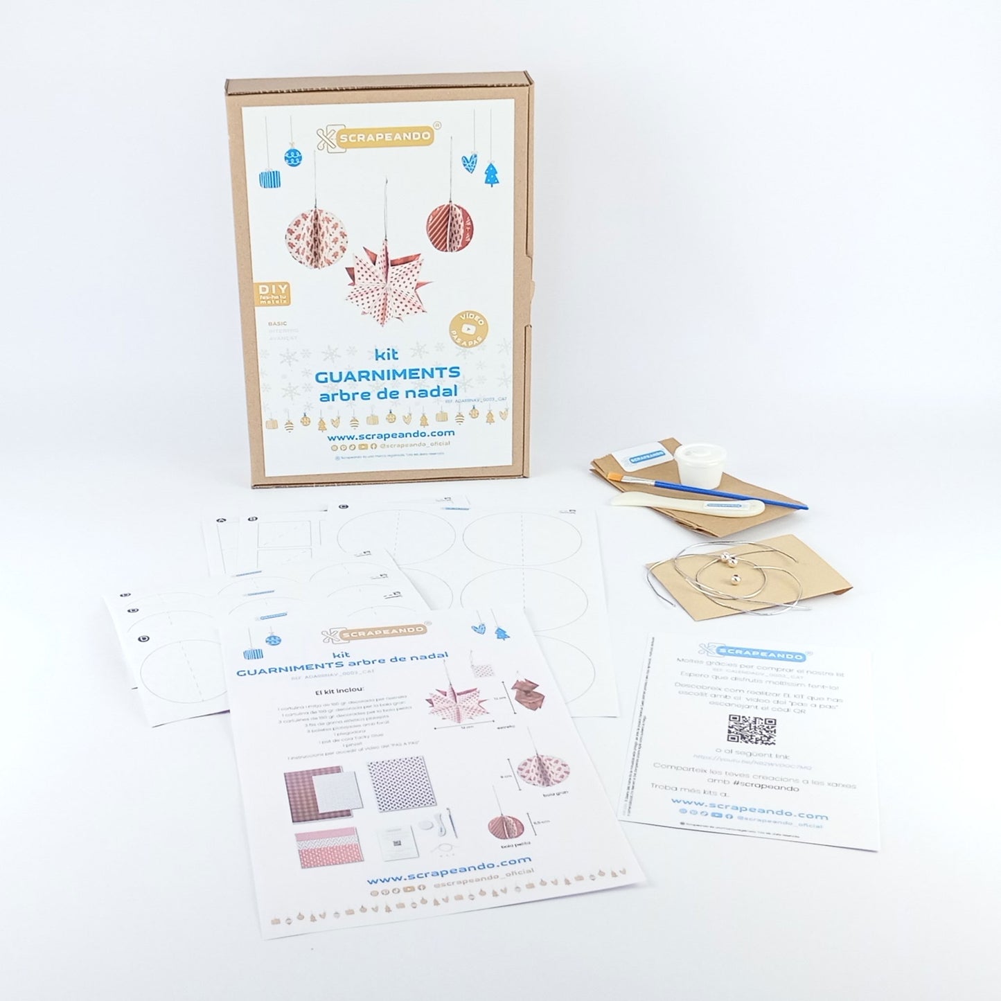 kit guarniments arbre de Nadal   ref. ADARBNAV_0003_CAT en CATALÀ