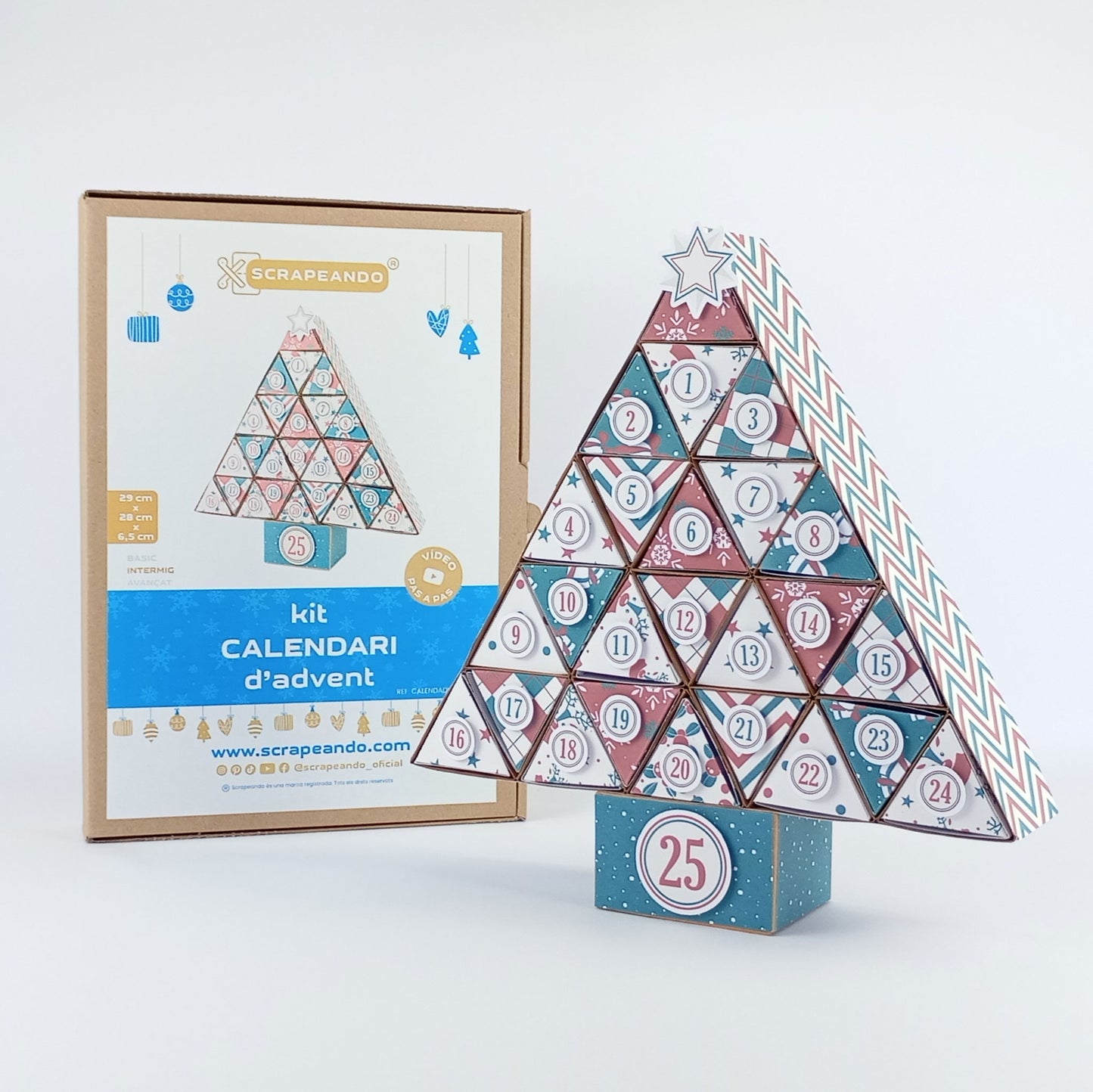 kit calendari d'Advent  ref. CALENDADV_0002_CAT en CATALÀ