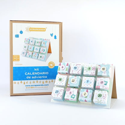 kit calendario de ADVIENTO ref. CALENDADV_0003_ESP en ESPAÑOL