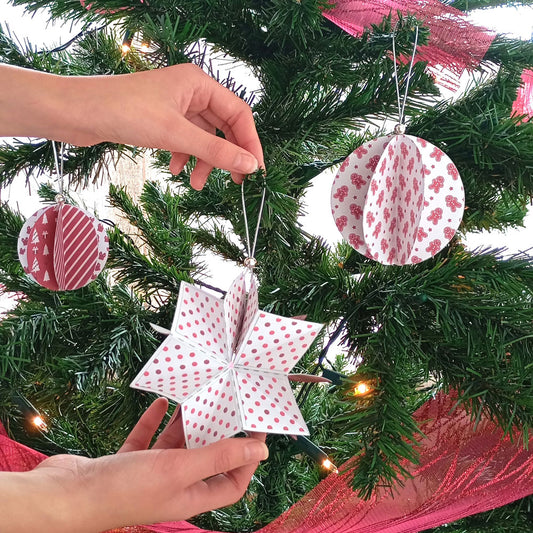 kit adornos árbol de Navidad   ref. ADARBNAV_0003_ESP en ESPAÑOL