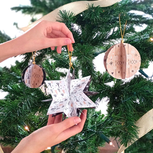 kit adornos árbol de Navidad   ref. ADARBNAV_0002_ESP en ESPAÑOL