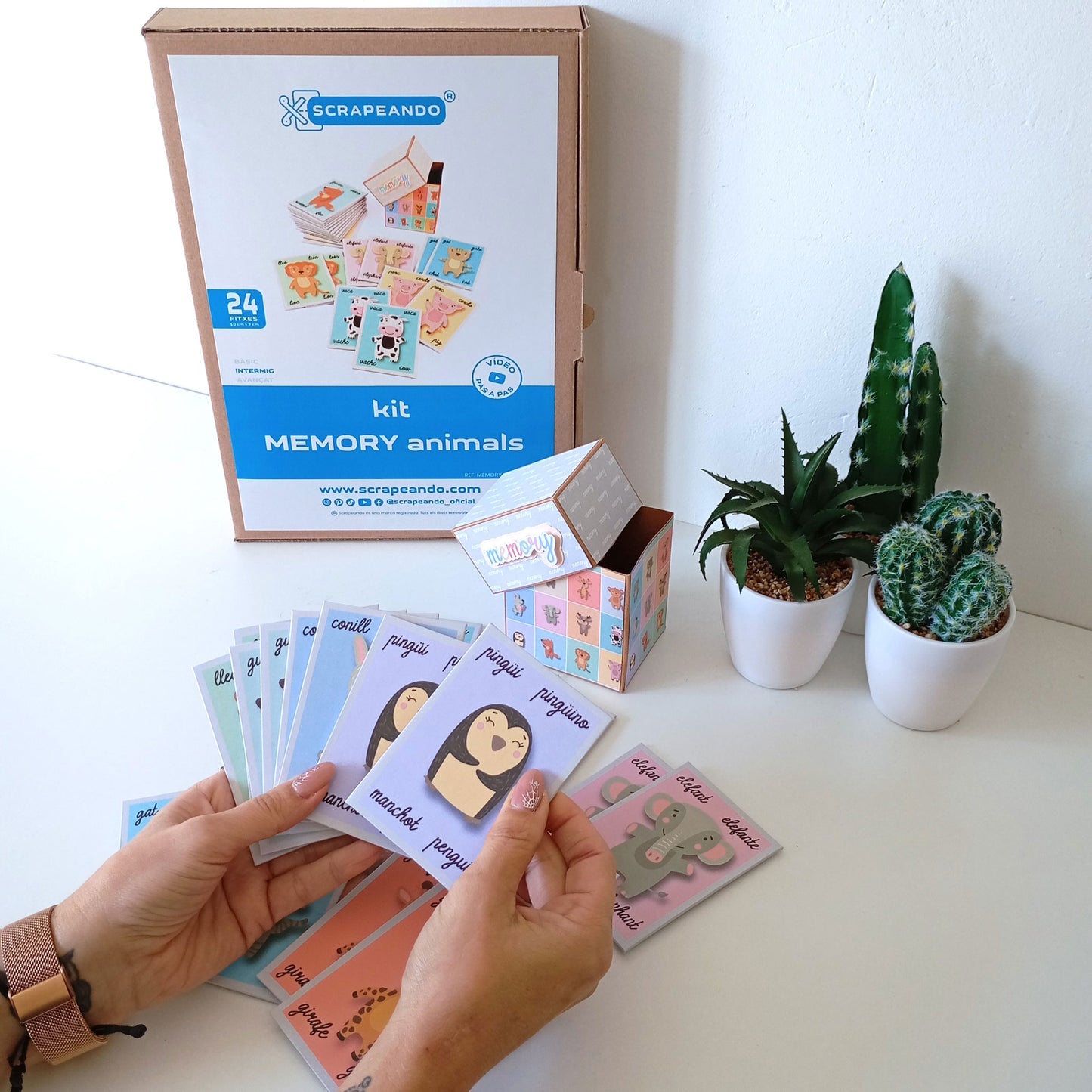 kit memory animals  ref. MEMORY_0001_CAT en CATALÀ