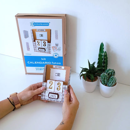 kit calendario fotos REF. CALENDFOTOS_0001_ESP en ESPAÑOL