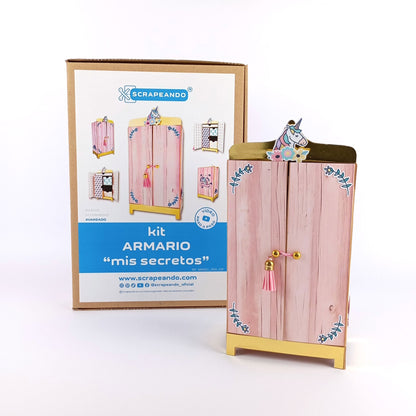 kit Armario "mis secretos"  REF. ARMSEC_0001_ESP en ESPAÑOL