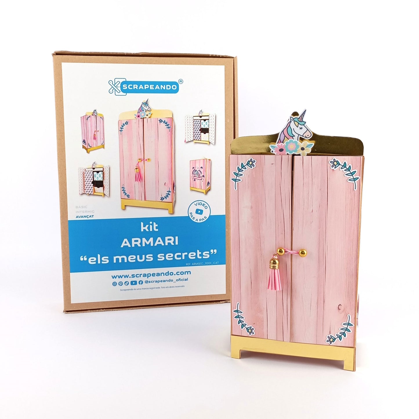 kit armari "els meus secrets" REF. ARMSEC_0001_CAT en CATALÀ