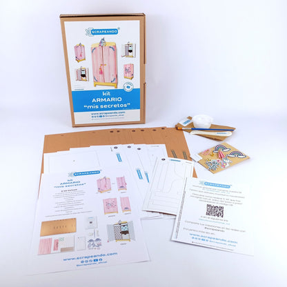 kit Armario "mis secretos"  REF. ARMSEC_0001_ESP en ESPAÑOL
