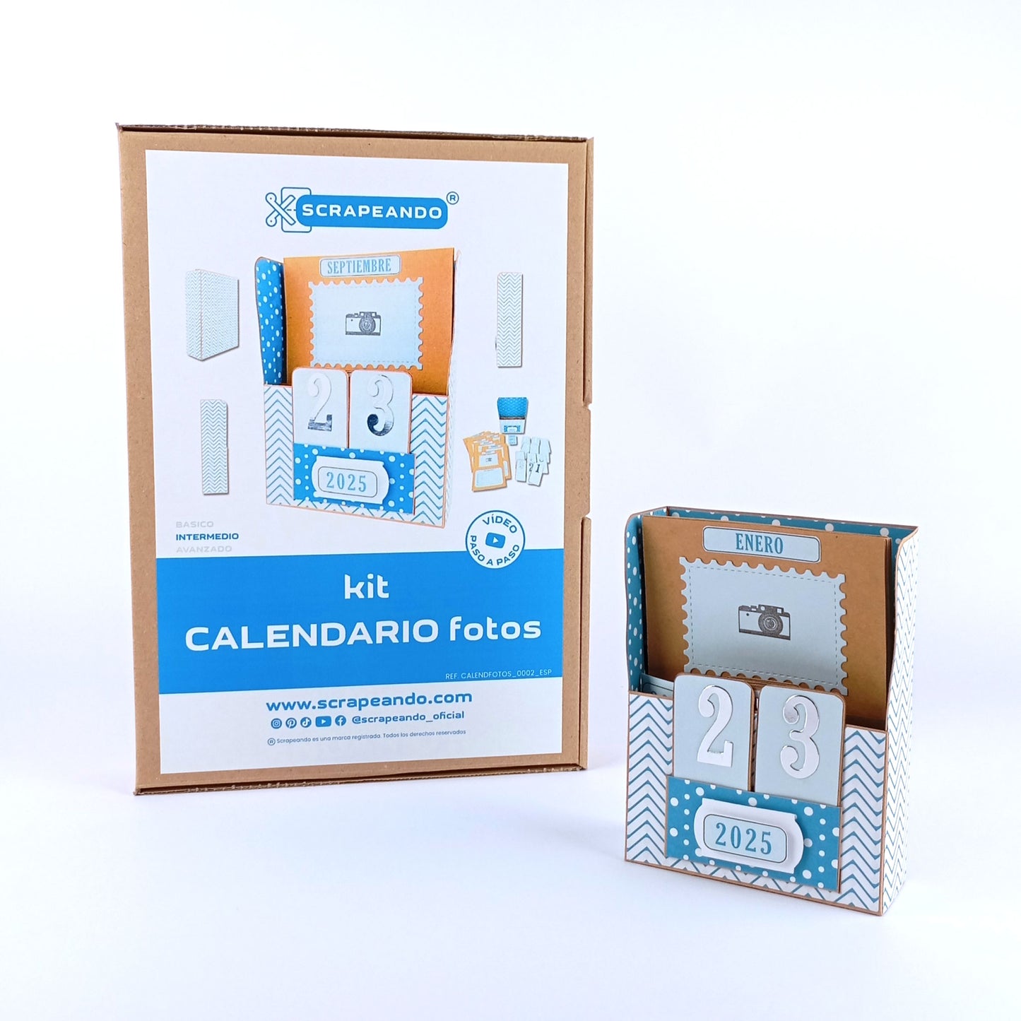 kit calendario FOTOS ref. CALENDFOTOS_0002_ESP en ESPAÑOL