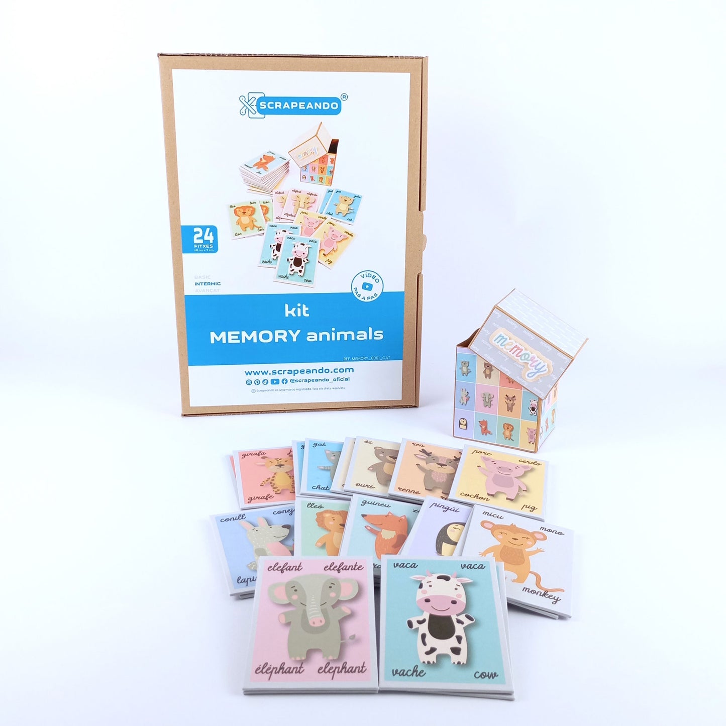 kit memory animals  ref. MEMORY_0001_CAT en CATALÀ