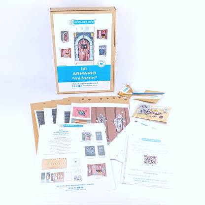kit armario "mi fortín" REF. ARMFORTI_0001_ESP en ESPAÑOL