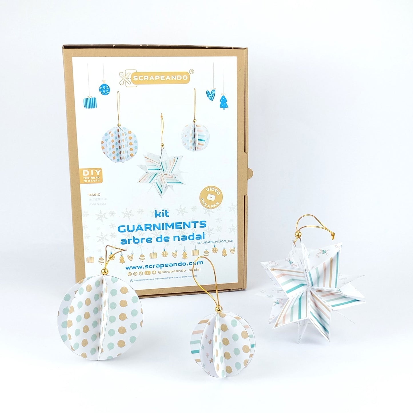 kit Guarniments arbre de Nadal REF ADARBNAV_0001_CAT en CATALÀ