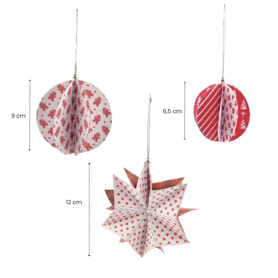 kit adornos árbol de Navidad   ref. ADARBNAV_0003_ESP en ESPAÑOL