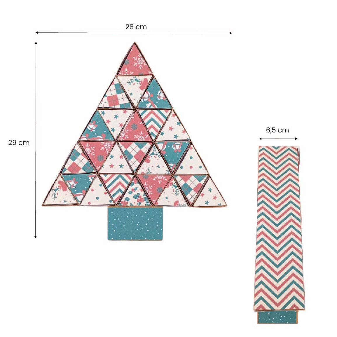 kit calendario de Adviento  ref. CALENDADV_0002_ESP en ESPAÑOL