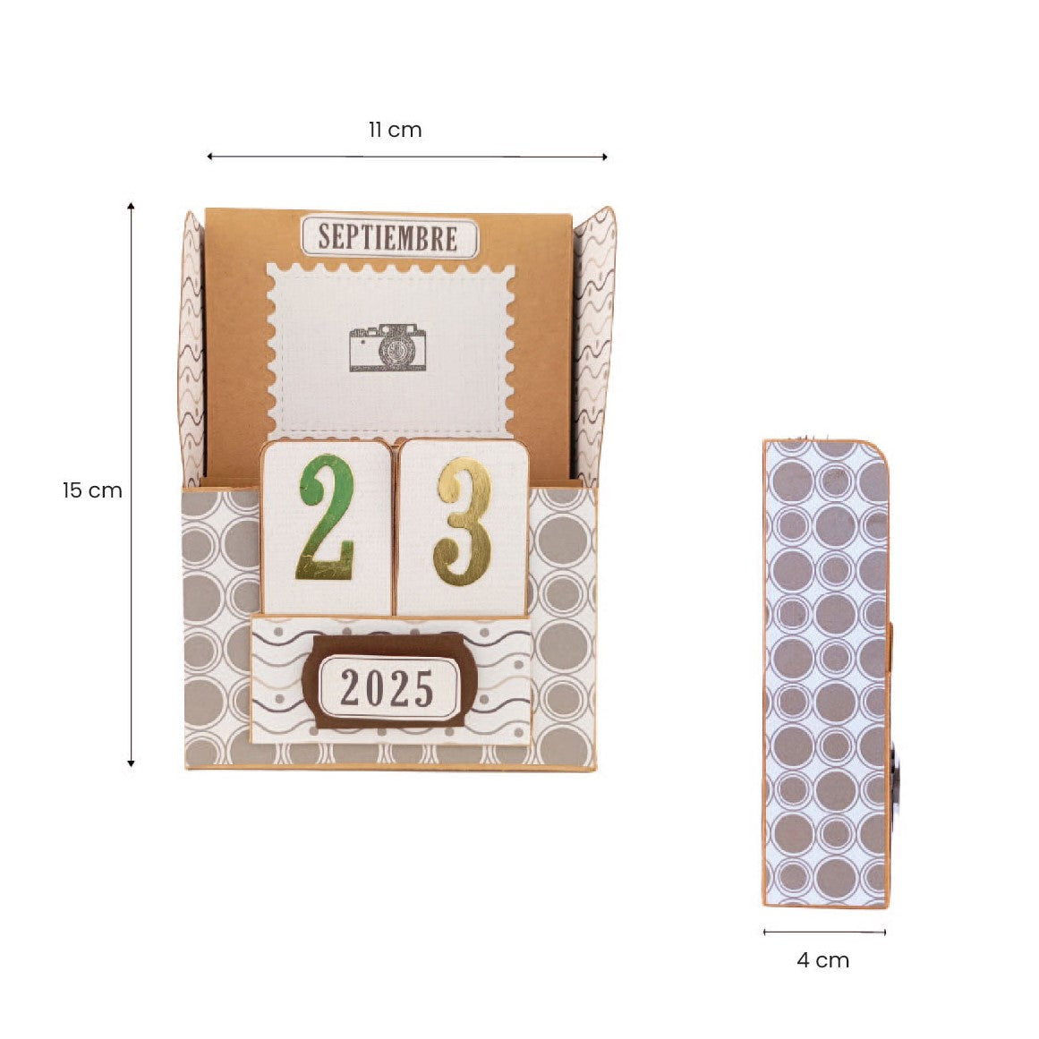 kit calendario fotos REF. CALENDFOTOS_0001_ESP en ESPAÑOL