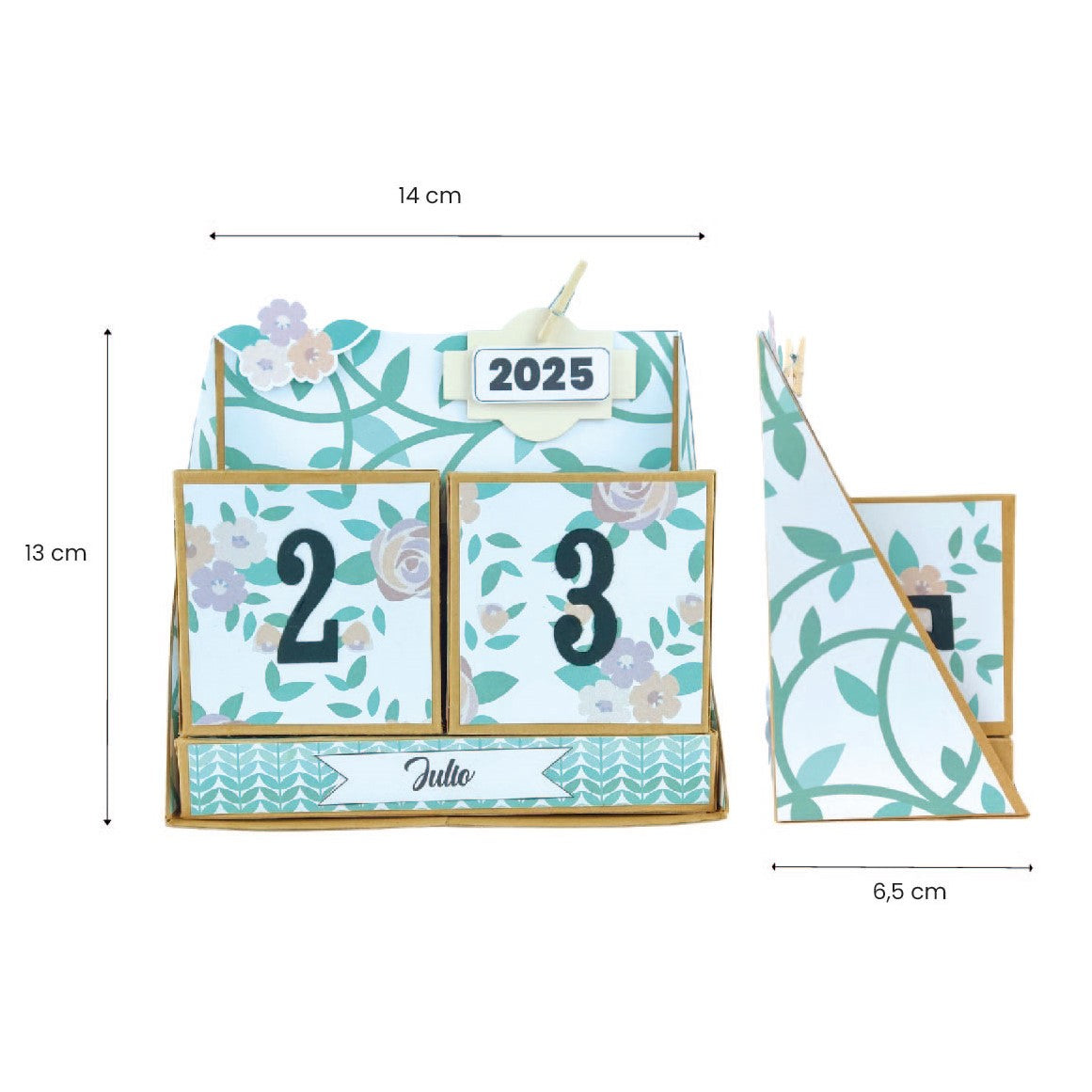 kit calendario CUBOS  ref. CALENDCUB_0002_ESP en ESPAÑOL