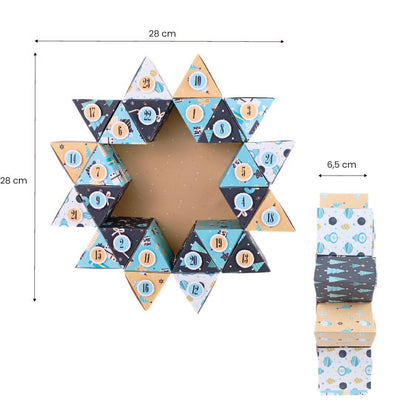kit calendario Adviento  ref. CALENDADV_0001_ESP en ESPAÑOL