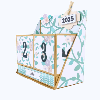 kit calendario CUBOS  ref. CALENDCUB_0002_ESP en ESPAÑOL