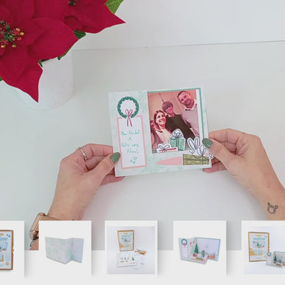 kit TARJETA NAVIDAD pop-up PAISAJE/ kit TARGETA NADAL pop-up PAISATGE  ref. TARNAV_0005